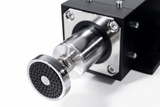 Actuon AX150-750 actuator showing 150 mm stroke and 50 mm main shaft