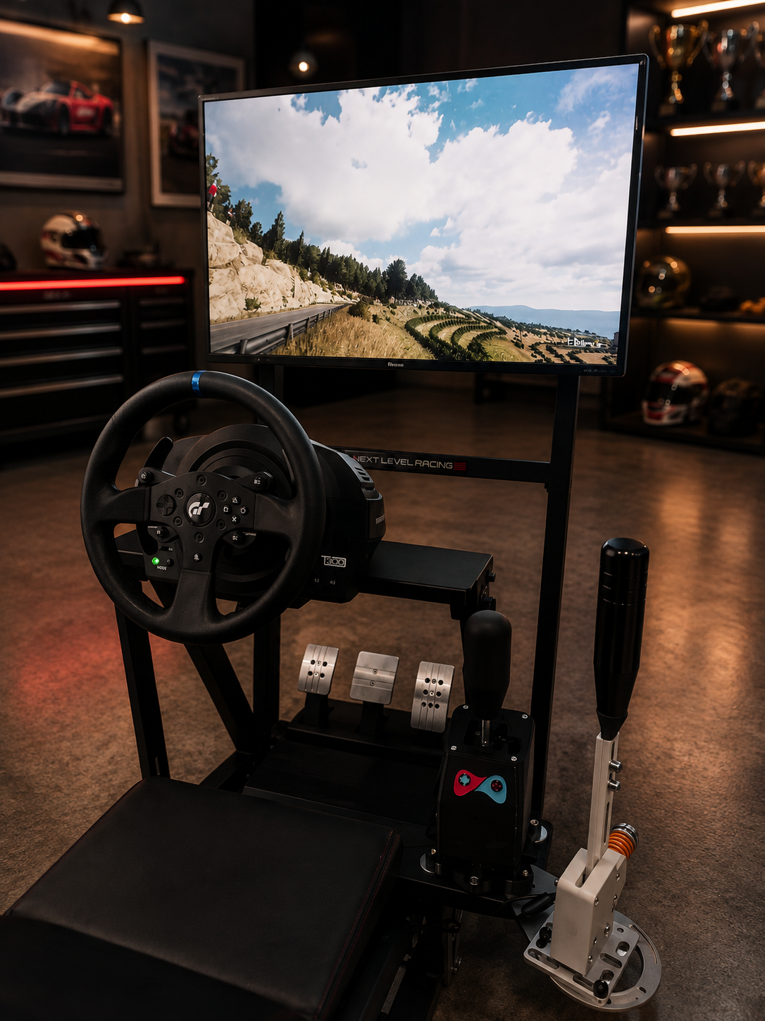 COG-TR-Static entry-level racing simulator for PC